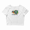 visit earth Crop Top