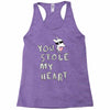 you stole my heart 4 Racerback Tank