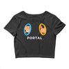 Portal Cat Crop Top