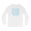 dont judge my english setter Long Sleeve Shirts