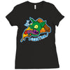 pizza time! Ladies Fitted T-Shirt