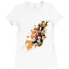 masters attack! Ladies Fitted T-Shirt
