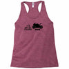 yours mine Racerback Tank