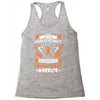Never Underestimate The Strength Of A Leukemia Cancer Warrior Racerback Tank