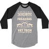 proud vet tech dad 3/4 Sleeve Shirt