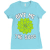 give me the succ Ladies Fitted T-Shirt