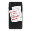 i pretend to work they pretend to pay me iPhone 7 Plus Case