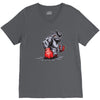 mma bulldog final V-Neck Tee