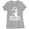 rollins for president Ladies Fitted T-Shirt