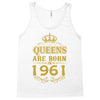 queens are born in 1961 Tank Top