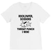 throat punch i win V-Neck Tee
