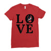 Love Star Trek Ladies Fitted T-Shirt