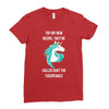Funny Unicorn Ladies Fitted T-Shirt