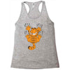 garfield scratching, ideal gift or birthday present funny Racerback Tank
