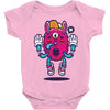 all seeing bunny Baby Onesie