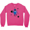 Space Astronot Crewneck Sweatshirt