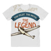 father the pilot the myth the legend All Over Women's T-shirt