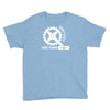 born to cycle forced to work Youth Tee