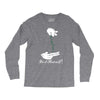 mickey hands rolling weed marijuana Long Sleeve Shirts