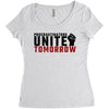 Procrastinators Unite Tomorrow Women's Triblend Scoop T-shirt
