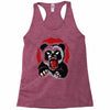 angry panda Racerback Tank
