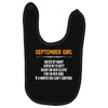 September Girl Hated By Many Baby Bibs