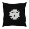 personalized custom Throw Pillow