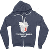 they're only noodles Zipper Hoodie