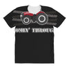case ih red tractor boy comin' through All Over Women's T-shirt