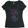 weekend at bernie sanders Women's Triblend Scoop T-shirt