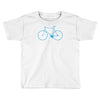 cycling bikes bike cycle riding retro sticker transfer tv funny iron o Toddler T-shirt