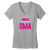 Only The Best Moms Get Promoted To Oma Women's V-Neck T-Shirt