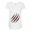 Clawed Up Maternity Scoop Neck T-shirt