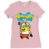 minion bob Ladies Fitted T-Shirt
