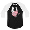 hell yeah piggy 3/4 Sleeve Shirt