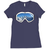 ski goggles copy Ladies Fitted T-Shirt