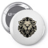 lion head Pin-back button