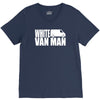 white van man funny V-Neck Tee