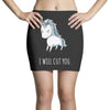 stabby the unicorn Mini Skirts