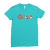 waking dead Ladies Fitted T-Shirt