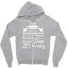 i'm not just an aunt Zipper Hoodie