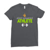 plant powered athlete Ladies Fitted T-Shirt
