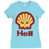 hell Ladies Fitted T-Shirt