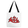 lace up Tote Bags