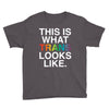 This Is What Trans Looks Like Youth Tee