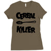 cereale tueur cuillere Ladies Fitted T-Shirt