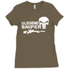 american sniper punisher Ladies Fitted T-Shirt