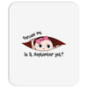 September Peeking Out Baby Girl Mousepad