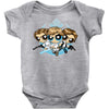 power heroes Baby Onesie