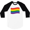 Rainbow Flag 3/4 Sleeve Shirt